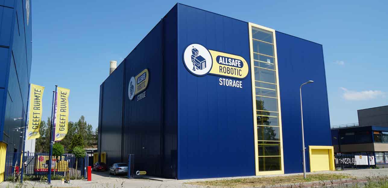 ALLSAFE Robotic Storage building in Utrecht